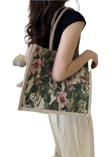 Kadınlar Için Çantalar Yeni Moda Basit Omuz Çantaları Günlük Çantalar Retro Trend Kadın Tote Çantaları (Yurt Dışından)