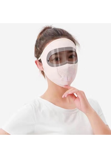 Anti-Ultraviyole Bisiklet Rüzgar ve Toz Buz Tel Nefes Güneş Maskesi (Yurt Dışından)