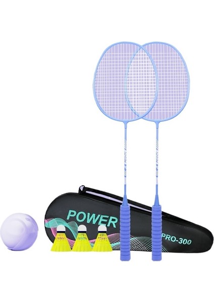 Badminton Raketi Orijinal Yetişkin Çift Raket Seti + 3 Badminton Topu (Yurt Dışından)