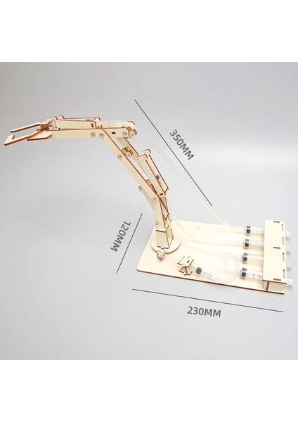 Teknoloji Küçük Yapım Hidrolik Mekanik Kol Diy Bilim Deney Oyuncak (Yurt Dışından) modelleri
