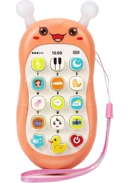 Çocuk Cep Telefonu Oyuncakları 0-3 Yaş Bebek Çiğneyebilir Eğitici Erken Eğitim Bebek Çok Fonksiyonlu Müzik Telefonu Erkek ve Kız (Yurt Dışından) fiyatları