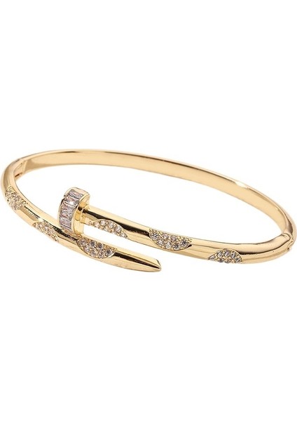 Kişiselleştirilmiş Popüler Tırnak Bileziği Üst Düzey Tasarım Bayan Bileziği (Yurt Dışından)