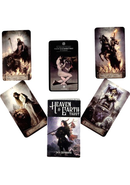 Del Toro Tarot Stili Kader Falı Eğlence Oyunu Için Yüksek Kaliteli Cennet ve Dünya Tarot Kartları Satışında Yüksek Tarot Destesi Oyunu (Yurt Dışından) modelleri