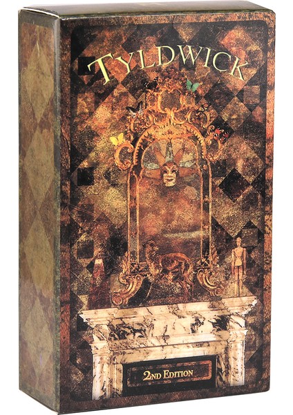 Erik Tarzı Tyldwick Tarot Destesi Fal Kartı Oyunu ve Yönlendirme Oyunu Işık Görücü Oracl Yeni Başlayan Oyuncak Arkadaş Retro Stil (Yurt Dışından)