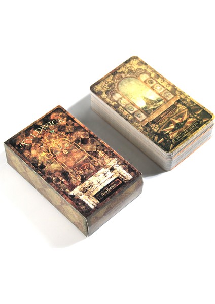 Erik Tarzı Tyldwick Tarot Destesi Fal Kartı Oyunu ve Yönlendirme Oyunu Işık Görücü Oracl Yeni Başlayan Oyuncak Arkadaş Retro Stil (Yurt Dışından)
