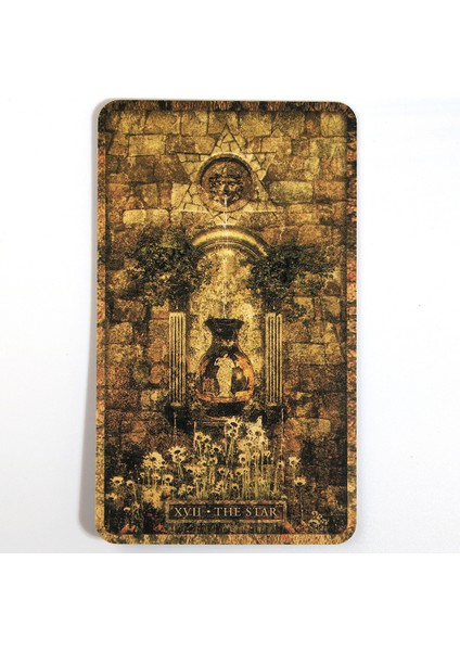 Erik Tarzı Tyldwick Tarot Destesi Fal Kartı Oyunu ve Yönlendirme Oyunu Işık Görücü Oracl Yeni Başlayan Oyuncak Arkadaş Retro Stil (Yurt Dışından)