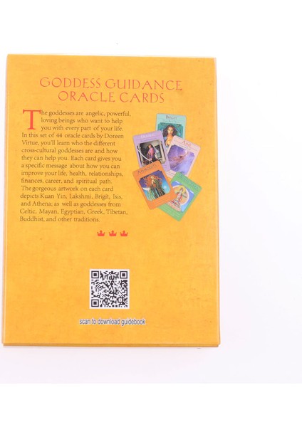 Mor Tarzı Kader Falcılığı ve Çeşitli Tarot Seçenekleri Için 44 Kart Tanrıça Rehberliği Tarot Orak Kartı Oyunu Tarot ve Birçok Tarot Seçeneği Pdf Kılavuzu (Yurt Dışından) indirimleri