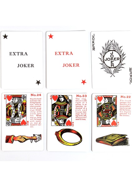 Erik Tarzı Çingenelerin Büyücü Fal Kartları Destesi Tarot Kartları Başlangıçlar Için Kart Oyunu Pano Oyuncağı (Yurt Dışından) indirimleri