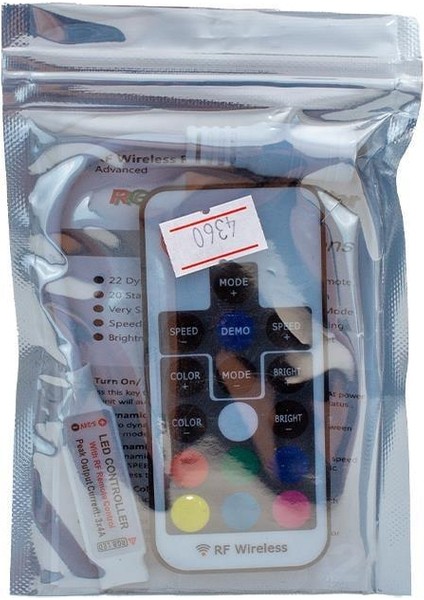 12 Volt RF Küçük Modüllü Uzak Mesafe Algılamalı Led Kontrol Cihazı modelleri
