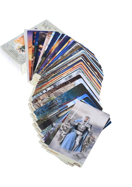 Koyu Gri Tarzı Tarot Vice Versa Tarot Kartları Destesi ve Rehber Kitap Kart Kader Falı Falcılık Oyunu Tarot Destesi Parti Tatil Oyunları Için (Yurt Dışından) fırsatları