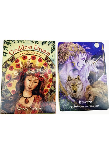 Tanrıça Rüya Tarzı Rüya Büyücüsü Mürekkep Cadısı Tanrıça Rüya Modern Cadı Tarot Pdf Ingilizce Tarot Destesi Oyunu (Yurt Dışından)