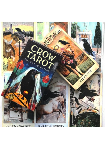 Tarot Çanta Stili Kader Falına Yönelik 78 Kartlı Karga Tarot Orak Kartları Oyunu Tarot ve Çeşitli Tarot Seçenekleri Pdf Rehber Başlığı (Yurt Dışından) fiyatları