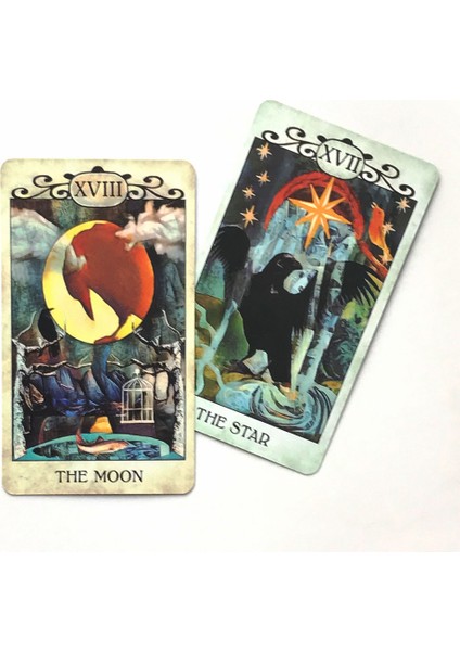 Tarot Çanta Stili Kader Falına Yönelik 78 Kartlı Karga Tarot Orak Kartları Oyunu Tarot ve Çeşitli Tarot Seçenekleri Pdf Rehber Başlığı (Yurt Dışından) modelleri