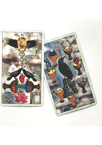 Tarot Çanta Stili Kader Falına Yönelik 78 Kartlı Karga Tarot Orak Kartları Oyunu Tarot ve Çeşitli Tarot Seçenekleri Pdf Rehber Başlığı (Yurt Dışından) fırsatları