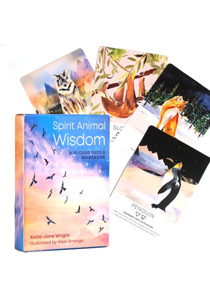 Stili Temizle Ruh Hayvanı Bilgelik Kartları Tarot Oyunu ile Rehber Kitapçık Güzel Kartlar Tarot Fallama Oyunu Destesi (Yurt Dışından) indirimleri