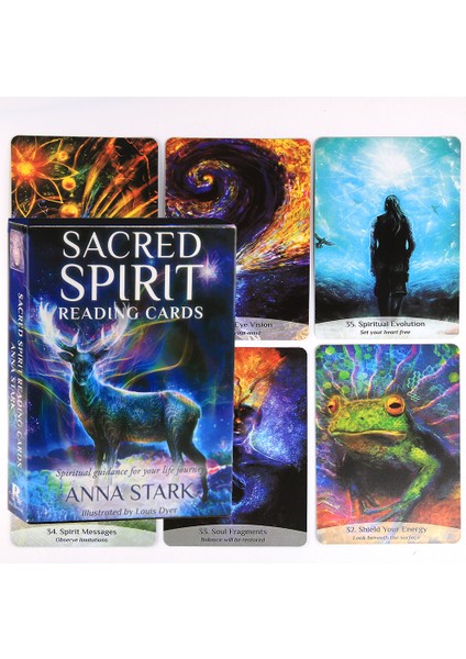 Altın Tarzı Kutsal Ruh Okuma Kartları Hayat Yolculuğunuz Için Ruhsal Rehberlik Tarot Kartlar Destesi Oyun Tahtası (Yurt Dışından) fiyatları