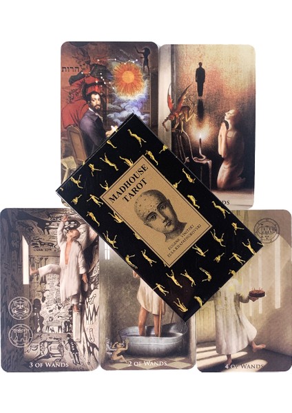 Tarot Masa Örtüsü Stili Tarot Destesi Yüksek Özel Stil Okült Kartlar Destesi Tarot Falı Okuma Büyü Kartları Kehanet ve Meditasyon Için (Yurt Dışından) indirimleri