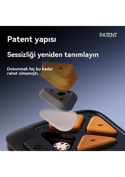 Sessiz Kısa Video Sayfa Çevirme Selfie Çok Fonksiyonlu Cep Telefonu Bluetooth Uzaktan Kumanda (Yurt Dışından)