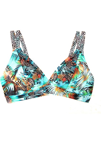 Aqua Üçgen Bikini Üst