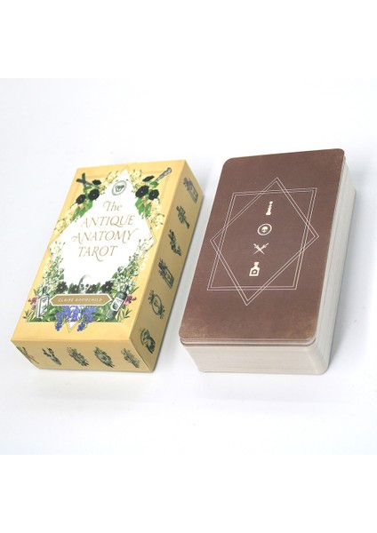 No.19 Tarzı Antika Anatomisi Tarot 78 Kart Destesi Ingilizce Versiyon Klasik Tarot Kartı Falcılık Oyunları Oynama Modern Okuyucu Başlığı (Yurt Dışından) indirimleri