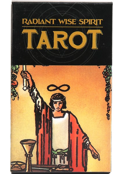 Altın Tarzı Işık Saçan Bilge Ruh Mini Tarot Kartı Kartları Tarot Desteleri ile Rehber Kitapçık Astroloji Kedi Zeka Oyunları (Yurt Dışından) modelleri