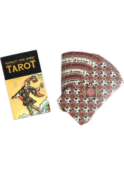 Altın Tarzı Işık Saçan Bilge Ruh Mini Tarot Kartı Kartları Tarot Desteleri ile Rehber Kitapçık Astroloji Kedi Zeka Oyunları (Yurt Dışından) fırsatları