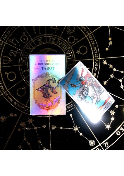 Mavi Stil Edgar Allan Poe Tarot 78 Kartlık Destesi ve 288 Sayfalık Renkli Pdf Rehber Kitap Ile Kart Oyunu Masa Oyunu Oyuncak Türkçe Dilinde Başlığı (Yurt Dışından)