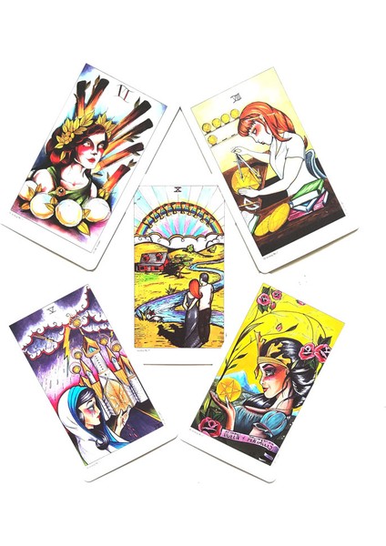 Los Angeles Aşk Tarzı Sekiz Sikke Dövmesi Tarot Kartı Kart Eğlence Parti Kartları Oyun Kartları Tarot ve Çeşitli Tarot Seçenekleri (Yurt Dışından) fırsatları