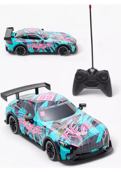 Uzaktan Kumandalı Neon Işıklı Araba