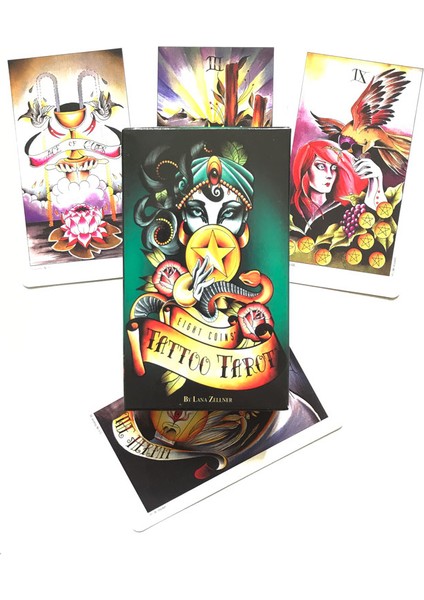 Başmelek Stili Sekiz Sikke Dövmesi Tarot Kartı Kart Eğlence Parti Kartları Oyun Kartları Tarot ve Çeşitli Tarot Seçenekleri (Yurt Dışından) fiyatları