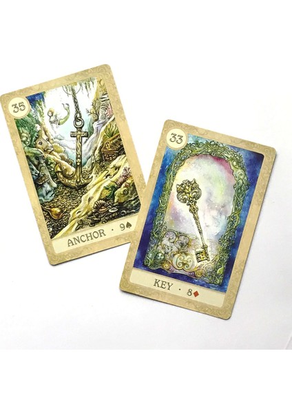 Mavi Stil Falcılık Oyunu Tarot ve Çeşitli Tarot Seçenekleri Için Peri Masalı Kartları ve Pdf Kılavuzu (Yurt Dışından) indirimleri