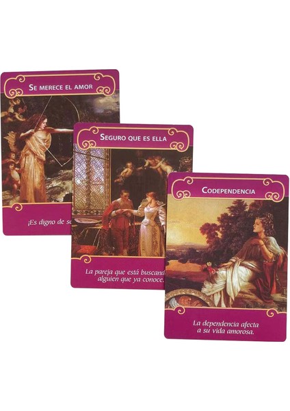Mor Tarzı Yeni Ispanyol Tarot Aşk Meleği Destesi Tarot Kartları Kehanet Destesi Eğlence Parti Oyunu Pano Oyunu (Yurt Dışından) indirimleri