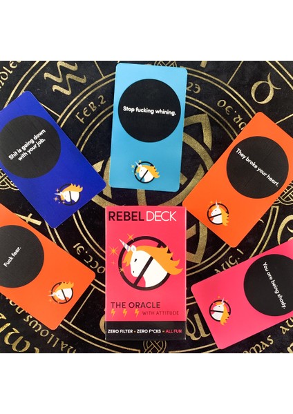 Sarı Stil Rebel Deck Cards Yüksek Kader Falı Kehanet Tarot Kartları Aile Parti Eğlence Oyunu Türkçe Kullanım Kılavuzu ile (Yurt Dışından)