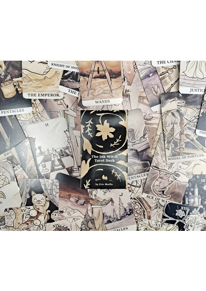 Pagan Tarzı Rüya Büyücüsü Mürekkep Cadısı Tanrıça Rüya Modern Cadı Tarot Pdf Ingilizce Tarot Destesi Oyunu (Yurt Dışından) indirimleri