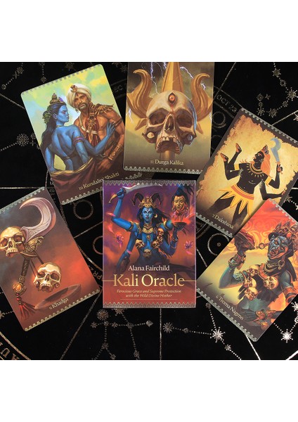 Ganeşa Stili Kali Vahşi Kutsal Anne Kartları Tarot Fal Oyunu Başlangıç Oyuncakları (Yurt Dışından) fiyatları