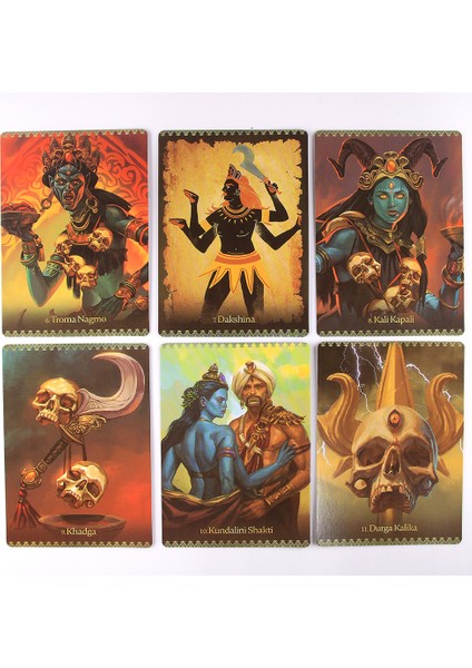 Ganeşa Stili Kali Vahşi Kutsal Anne Kartları Tarot Fal Oyunu Başlangıç Oyuncakları (Yurt Dışından) fırsatları