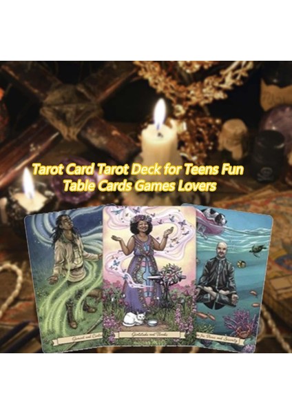 78 Adet Tarzı Günlük Cadı Kahinesi Kartları Türkçe Tarot Kartları Tarot Destesi Yetişkinler ve Çocuklar Için Masa Oyunları Cadı Serisi Kart Oyunu (Yurt Dışından) fırsatları