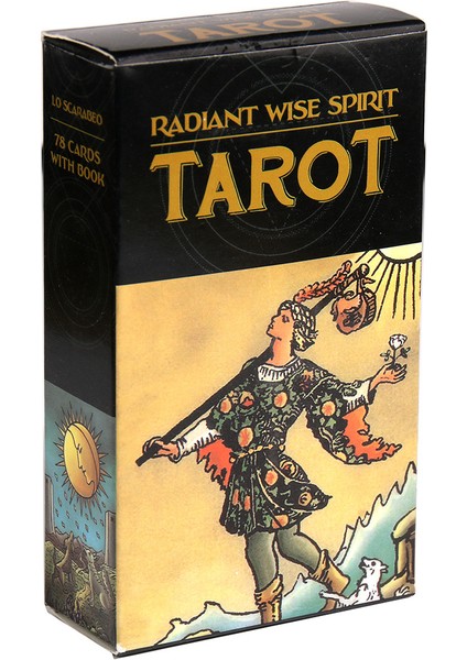 Turuncu Tarzı Işık Saçan Bilge Ruh Mini Tarot Kartı Kartları Tarot Desteleri ile Rehber Kitapçık Astroloji Kedi Zeka Oyunları (Yurt Dışından) fiyatları