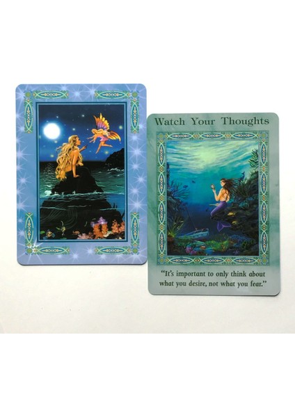 Siyah Stil Sihirli Denizkızları ve Dol Kartları Aile Parti Eğlencesi Oyunu Tarot ve Çeşitli Tarot Seçenekleri Pdf Kılavuzunu Satın Alın (Yurt Dışından) modelleri