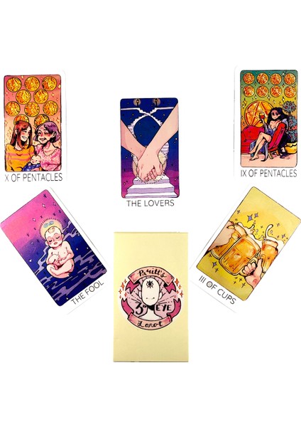 3. Göz Tarot Stili Kader Falı Eğlence Oyunu Için Yüksek Kaliteli Cennet ve Dünya Tarot Kartları Satışında Yüksek Tarot Destesi Oyunu (Yurt Dışından)