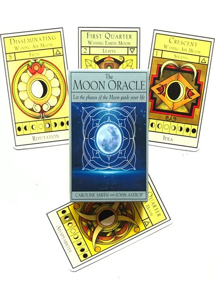 Orijinal Cep Güverte Stili Ay Tarot Kartı Eğlence Parti Kartları Oyun Tahtası Oyun Tarot ve Çeşitli Tarot Seçenekleri (Yurt Dışından) fiyatları