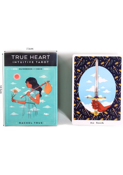 Gri Stil Yeni Başlayanlar Için Gerçek Kalp Intuitif Tarot Kartı ve Rehber Kitap ile Kart Oyunu Türkçe Dilinde Online Satış (Yurt Dışından) modelleri