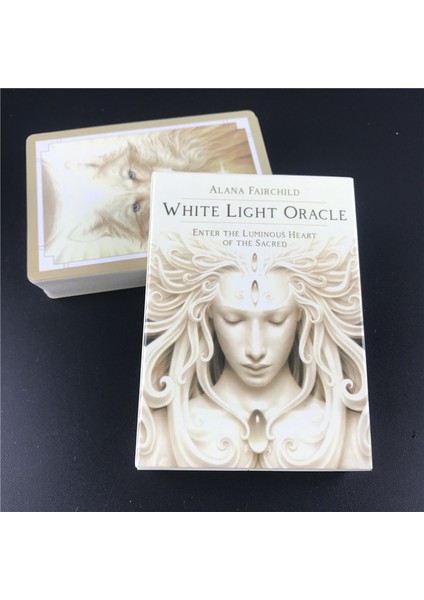 78 Adet TT59 Tarzı Tarot Kartları Beyaz Işık Oyunları Rehberlik Fal Kehanet Kader Oynama Kart Destesi Masa Oyunu (Yurt Dışından)