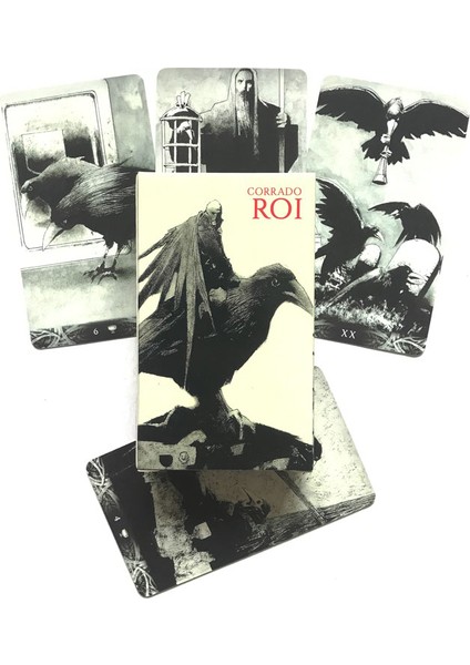 Los Angeles Aşk Tarzı Karga Cinayeti Tarot Kartı Orak Kart Eğlence Parti Kartları Oyun Kartları Tarot 78 Kart ve Çeşitli Tarot Seçenekleri (Yurt Dışından)