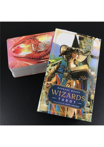 78 Adet TT02 Stili Barbara Moore Büyücüler Tarot Kartları Ingilizce Versiyonu Falcılık Kehanet Fal Oyunu Oynama Tarot Kartları Turkish Version (Yurt Dışından) modelleri