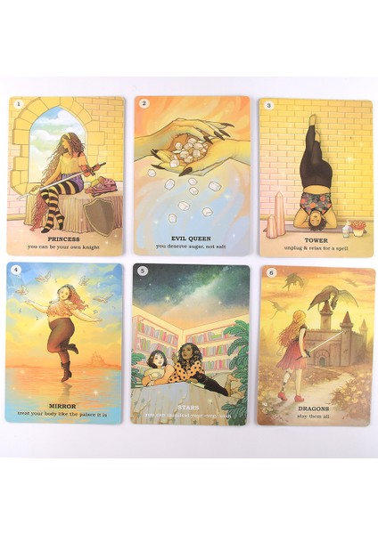 Koyu Ahşap Tarot Stili Kendi Büyünüze Inanın Kart Destesi ve Başlangıçlar Için Pdf Kılavuzlu Yeni Başlangıç Sezme Kart Oyunu Oyuncak (Yurt Dışından) fırsatları