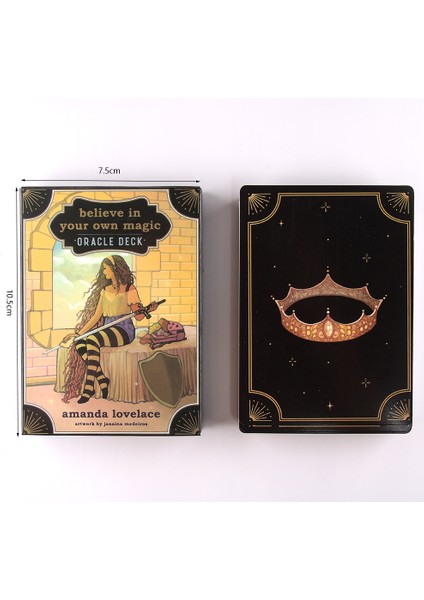 Koyu Ahşap Tarot Stili Kendi Büyünüze Inanın Kart Destesi ve Başlangıçlar Için Pdf Kılavuzlu Yeni Başlangıç Sezme Kart Oyunu Oyuncak (Yurt Dışından) indirimleri