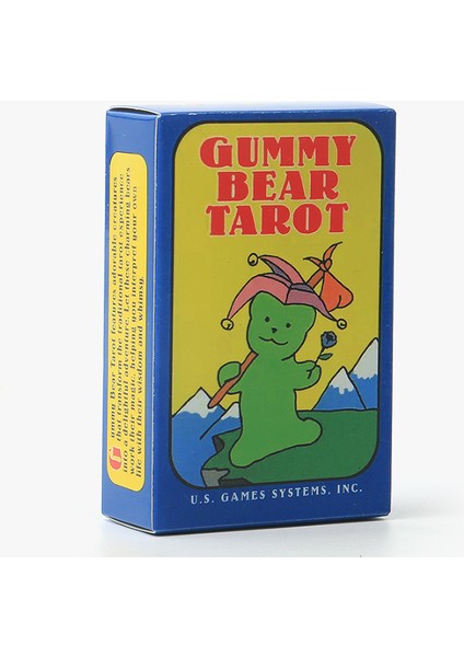 Sakızlı Ayı Stili Işık Saçan Bilge Ruh Mini Tarot Kartı Kartları Tarot Desteleri ile Rehber Kitapçık Astroloji Kedi Zeka Oyunları (Yurt Dışından)