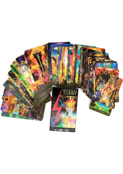 No.80 Tarzı Tarman Tarot Kart Destesi Masa Oyunları Davide De Angelis Beklenen Tarot Kiti ile Pdf Kılavuz Kitap Falcılık Kitabı (Yurt Dışından) fırsatları