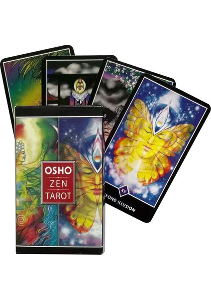 Morgan Tarzı Yeni Osho Zen Tarot Kartları Pdf Kılavuzu Ingilizce Versiyon Tarot Destesi Oyunu Kişisel Kullanım Için (Yurt Dışından)